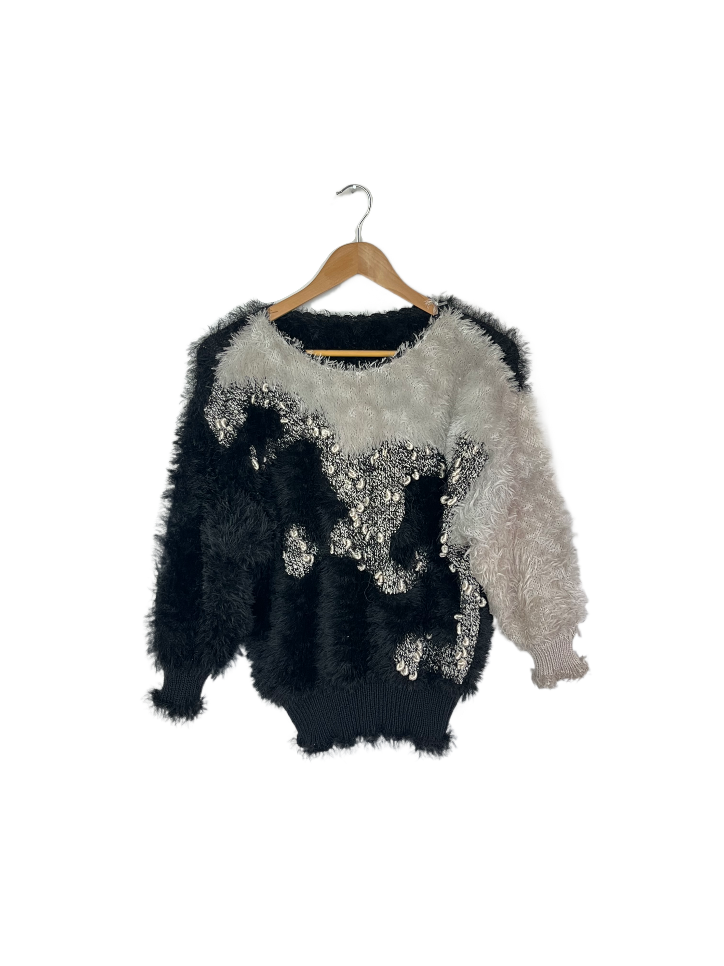Y2k Plüsch sweater