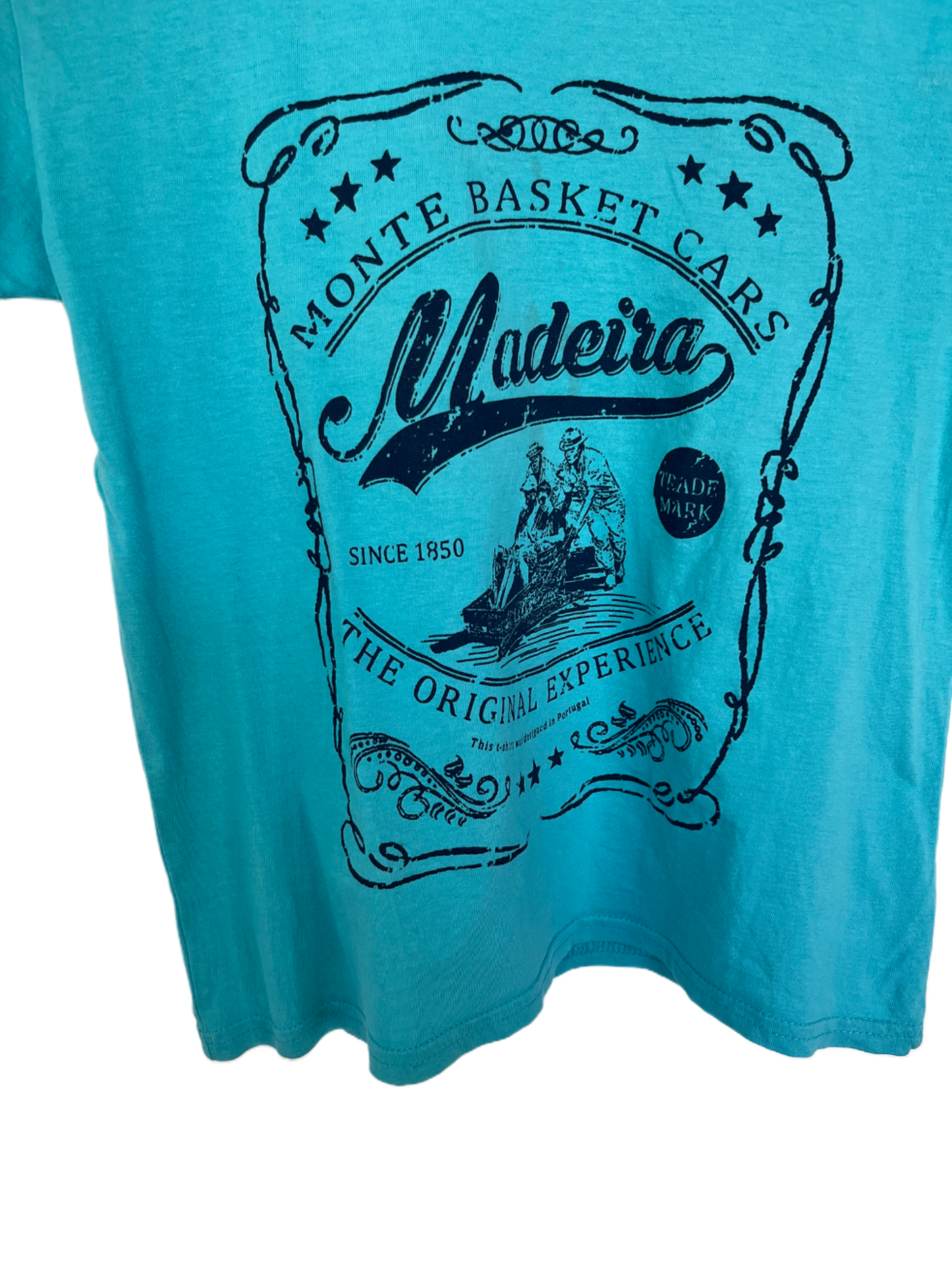 Hellblaues Vintage Baby shirt