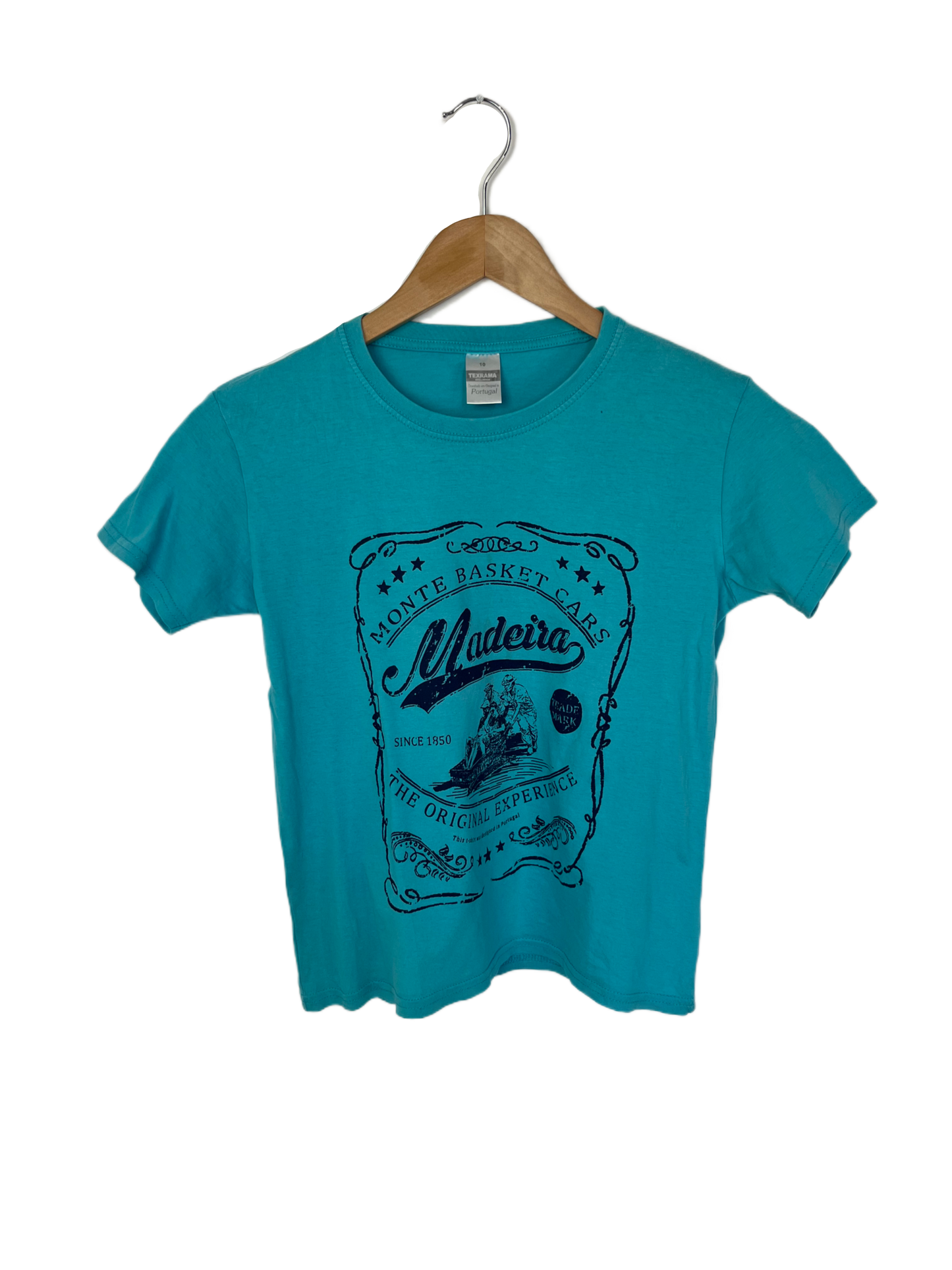 Hellblaues Vintage Baby shirt
