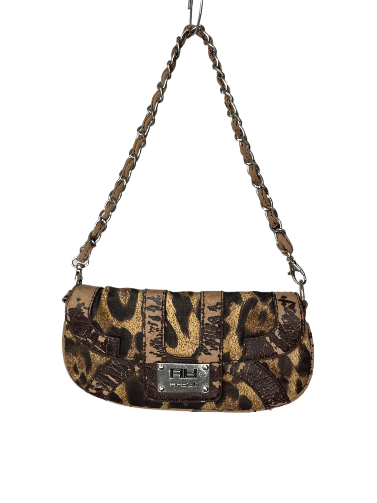 Vintage Leo-muster Baguette-Bag