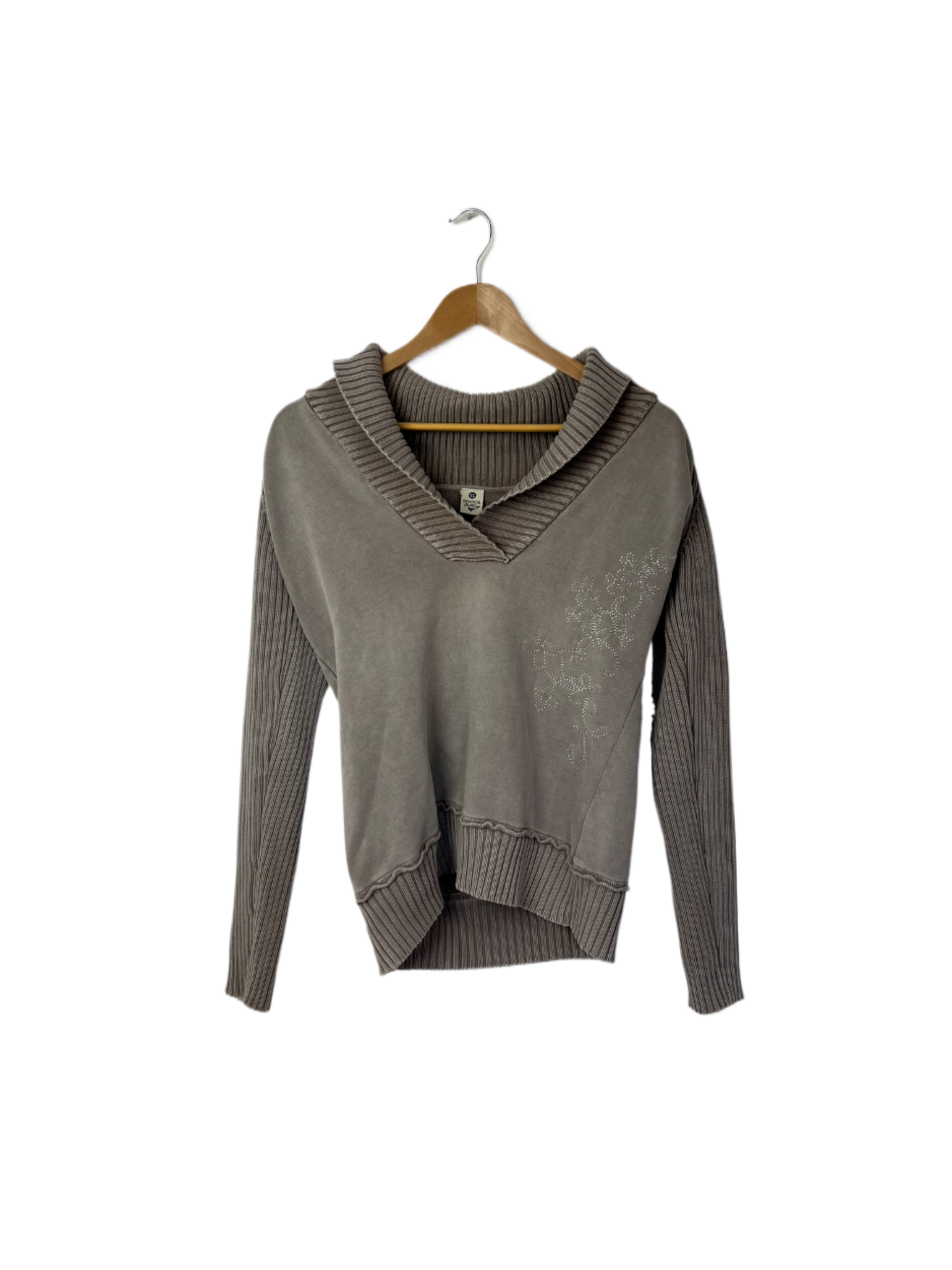 Schulterfreier Sweater