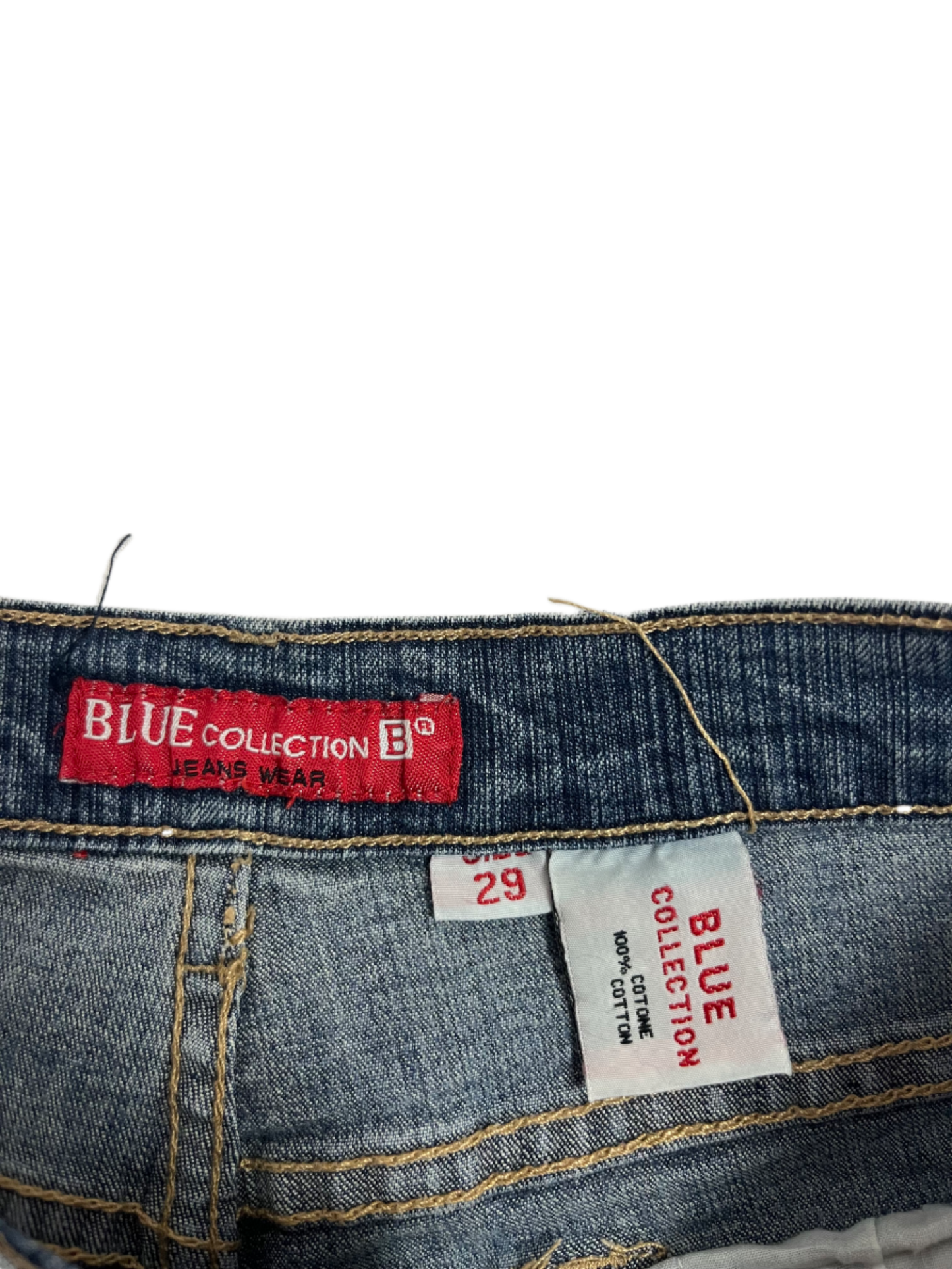 Blue Vintage Schlaghose