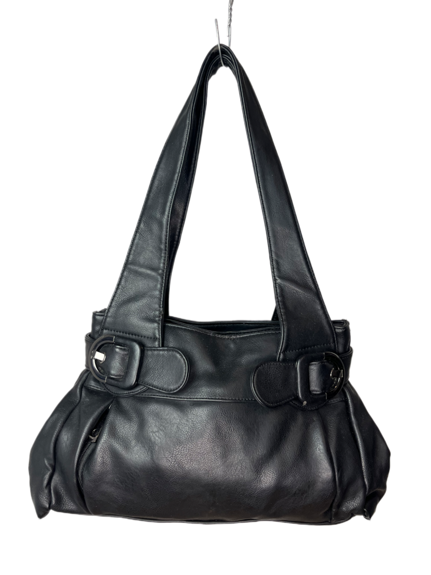 Vintage Echt Leder Baguette-Bag