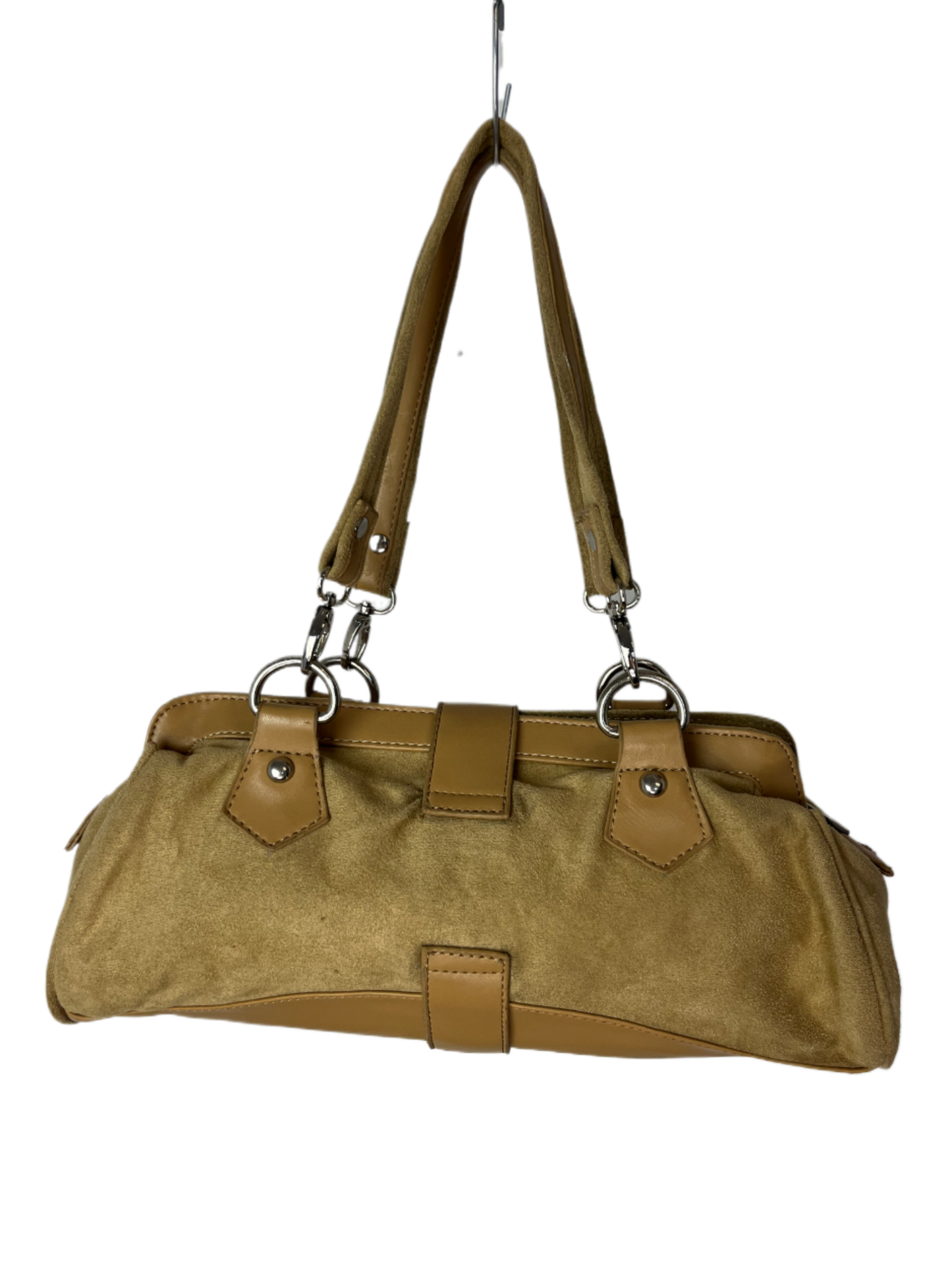 Baguette-Bag aus Wildleder