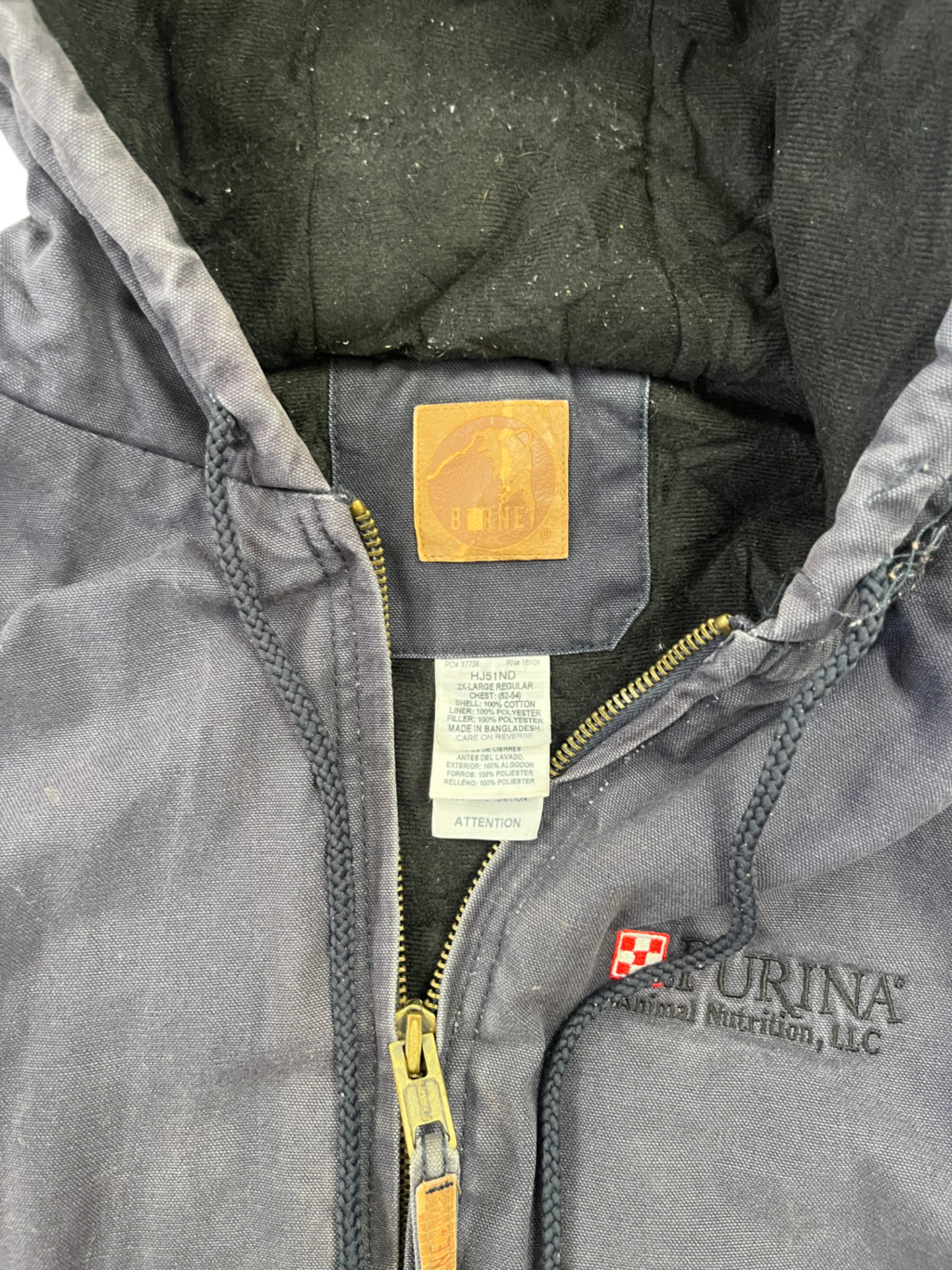 Marin-blue Vintage Workwear Jacke (XXL)