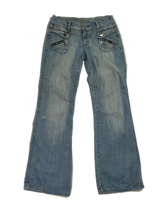Y2k Jeans mit Schlag