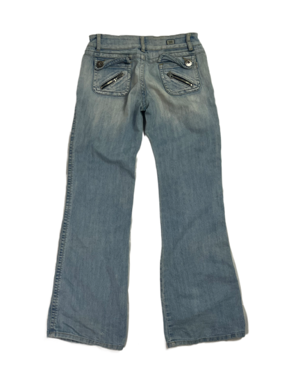 Y2k Jeans mit Schlag