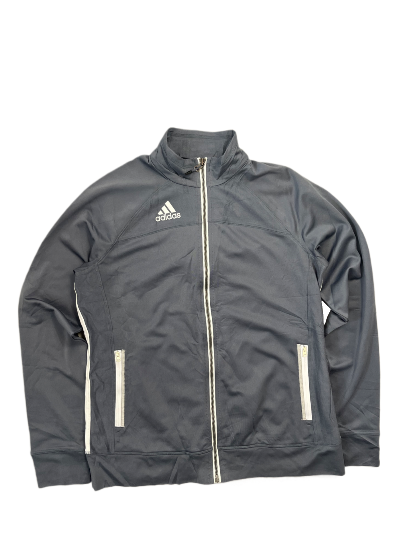 Graue Adidas Vintage Trainingsjacke (M)