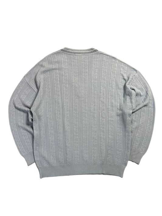 Light blue Vintage Collage Sweater (L)