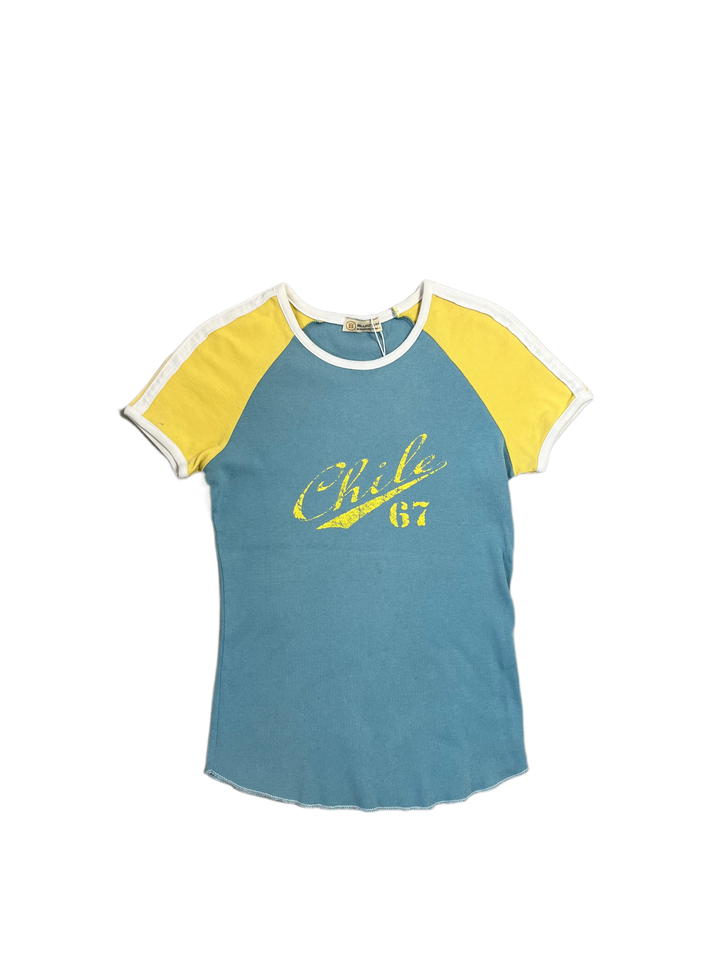 Blue Yellow Vintage Baby t-shirt (S)