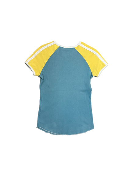 Blue Yellow Vintage Baby t-shirt (S)