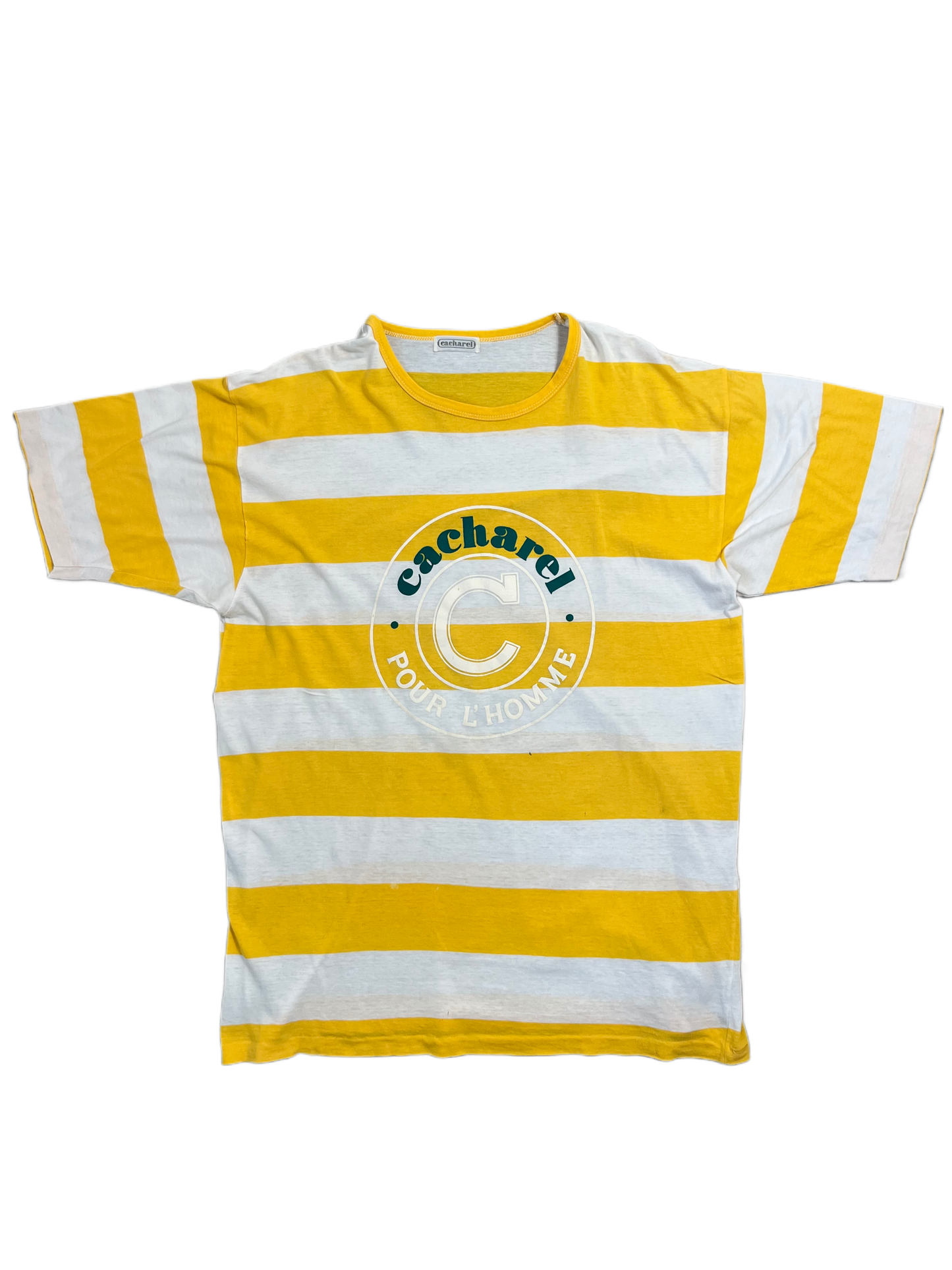 Gestreiftes Cacharel Vintage T-shirt (XL)