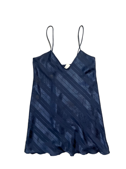 elegantes dark-blue Vintage Top (M)