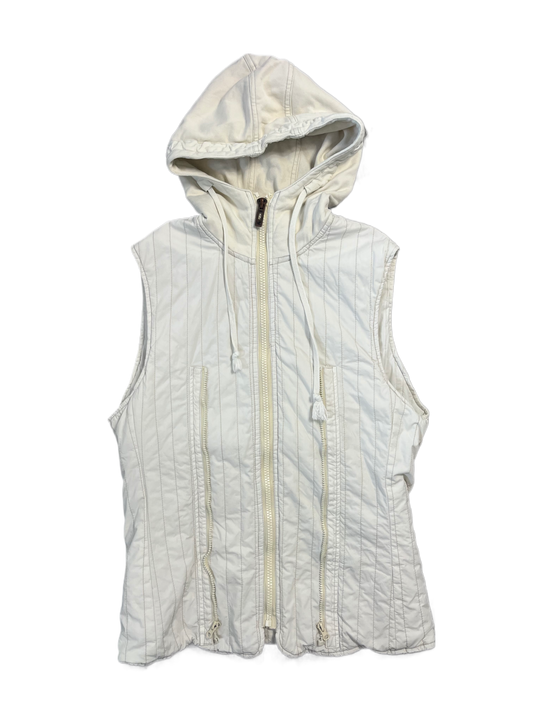 White Vintage Y2k Weste (L)