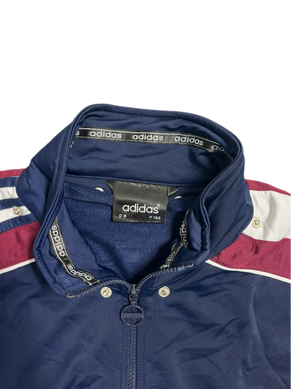 Adidas Vintage T-shirt mit zipp blu-red-withe (XL)