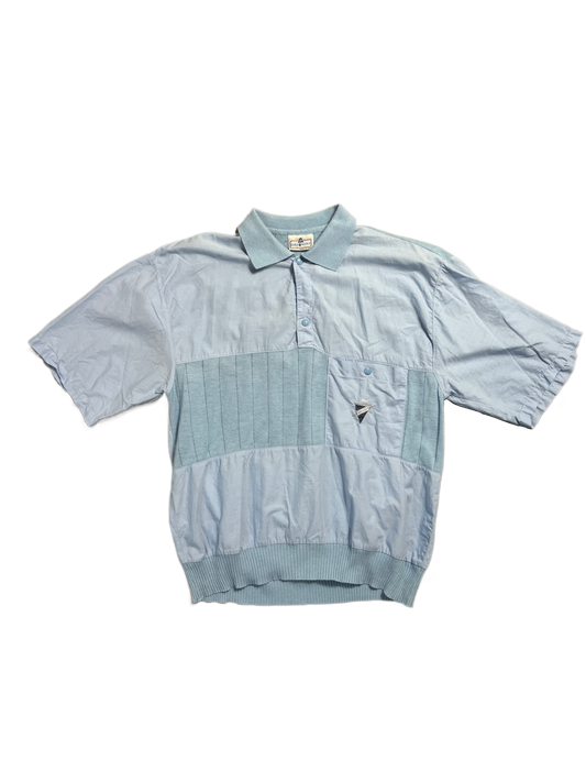 Light blue Vintage Sommer Hemd (M)