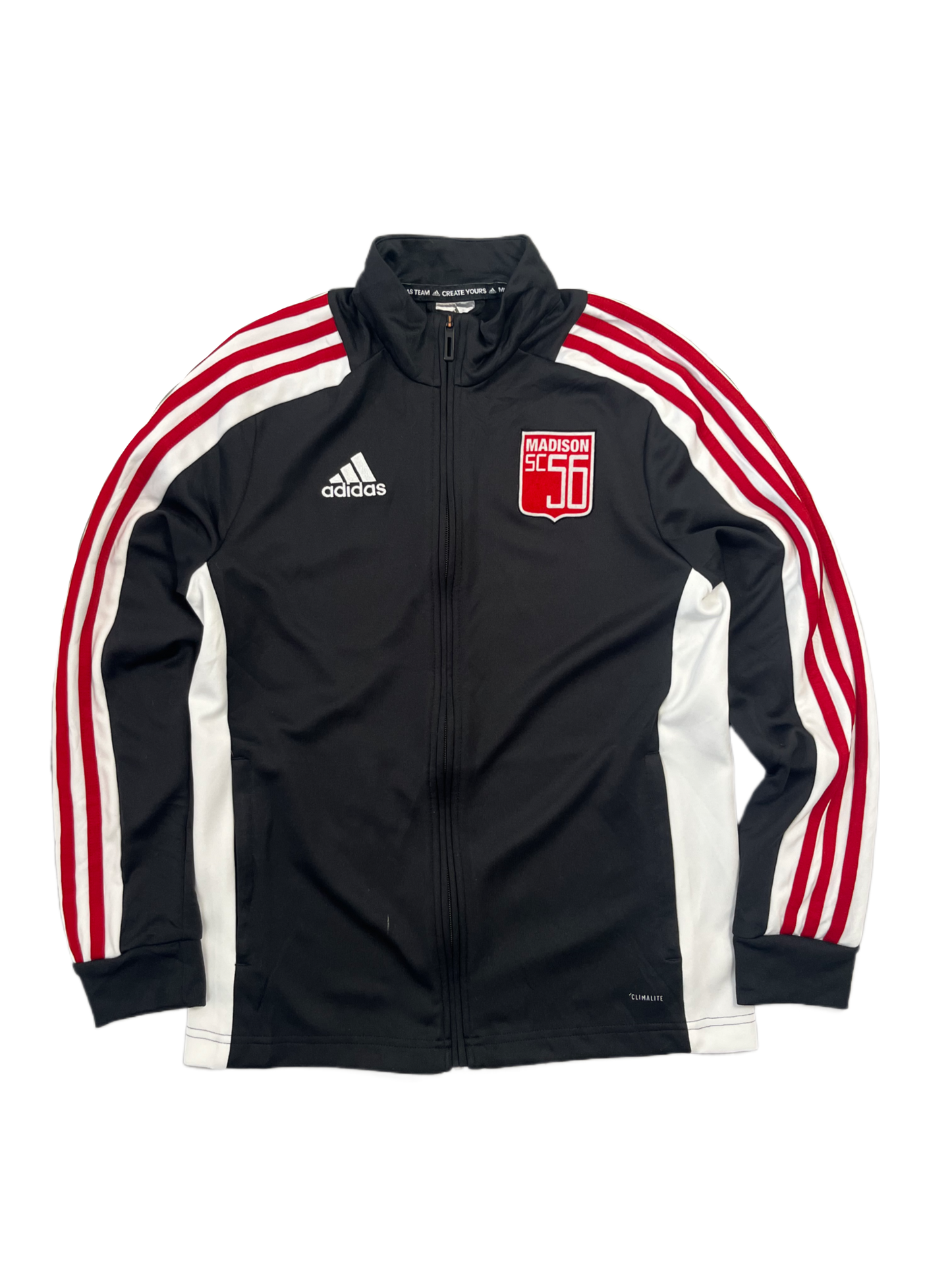 Adidas Vintage black red white Trainings Jacke (S)