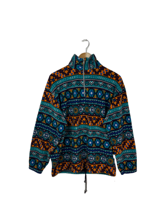 Vintage 70er jahre Flecce Jacke