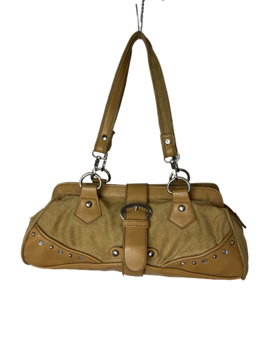 Baguette-Bag aus Wildleder