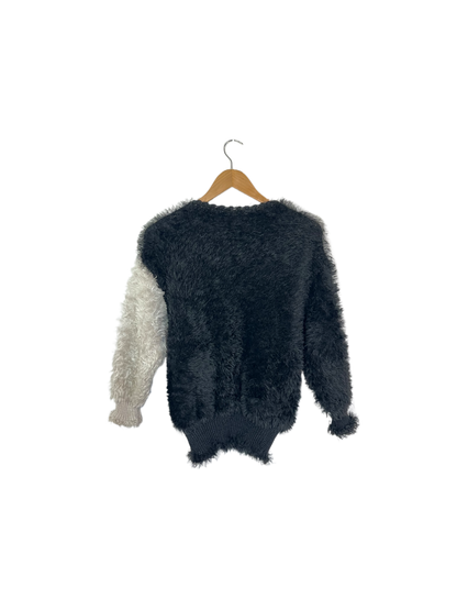 Y2k Plüsch sweater
