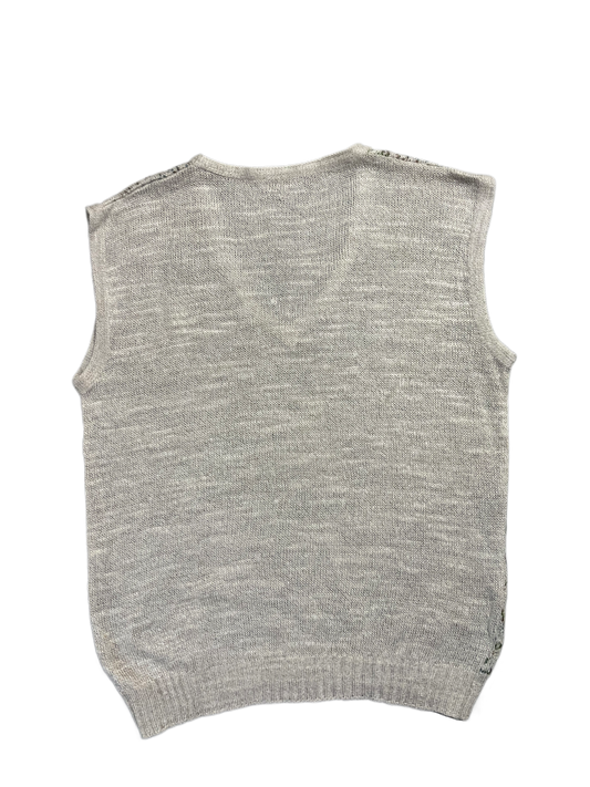 Soft Mint Vintage Polunder Grün-hellblauen punkte (M)