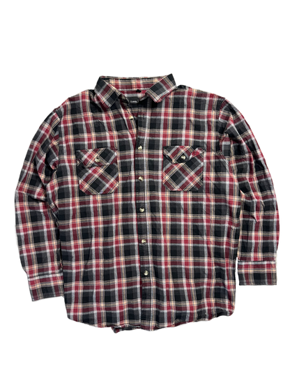 Holzfäller Vintage Hemd Im Karomuster (XL)