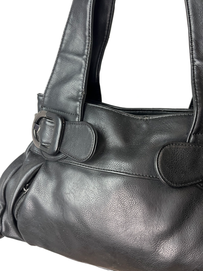 Vintage Echt Leder Baguette-Bag