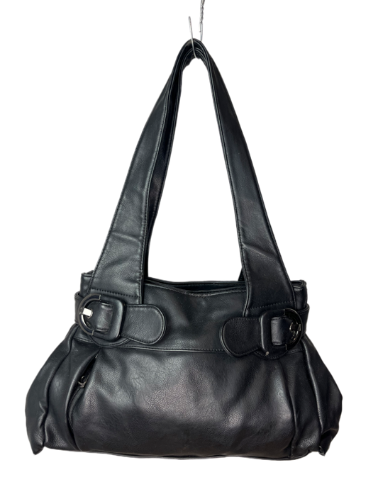 Vintage Echt Leder Baguette-Bag