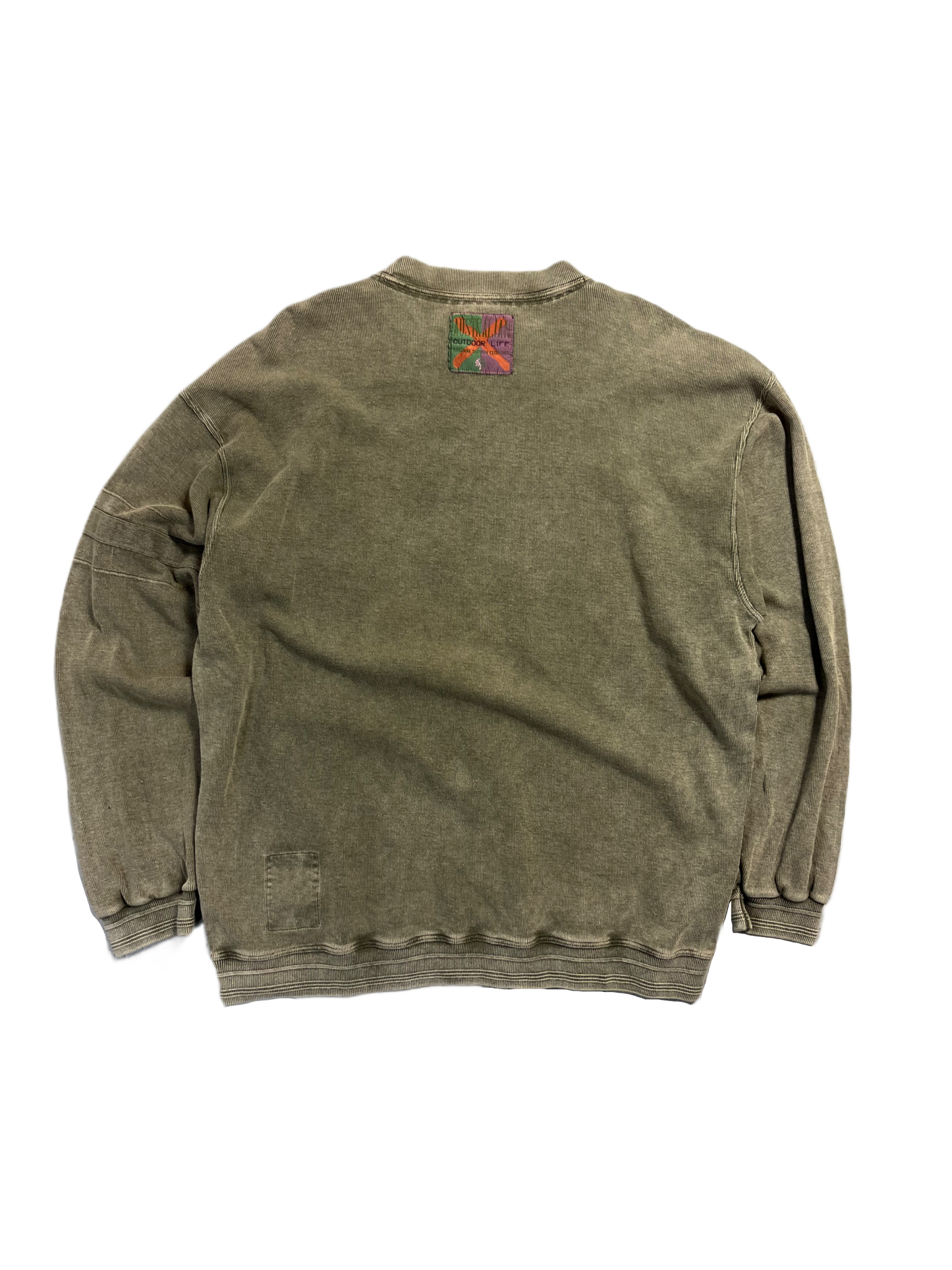 Islands-Stream Vintage sweater Forest-green (L)