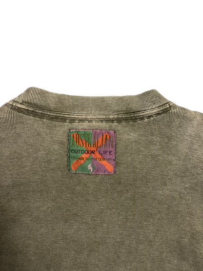 Islands-Stream Vintage sweater Forest-green (L)