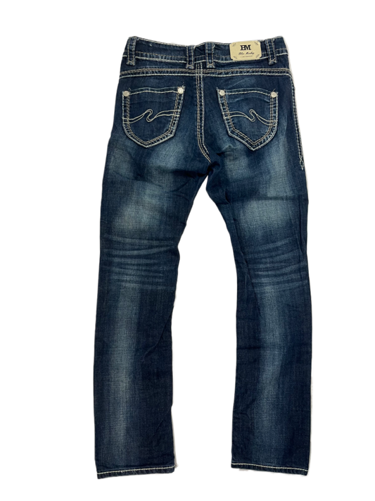 Y2k Straight Jeans