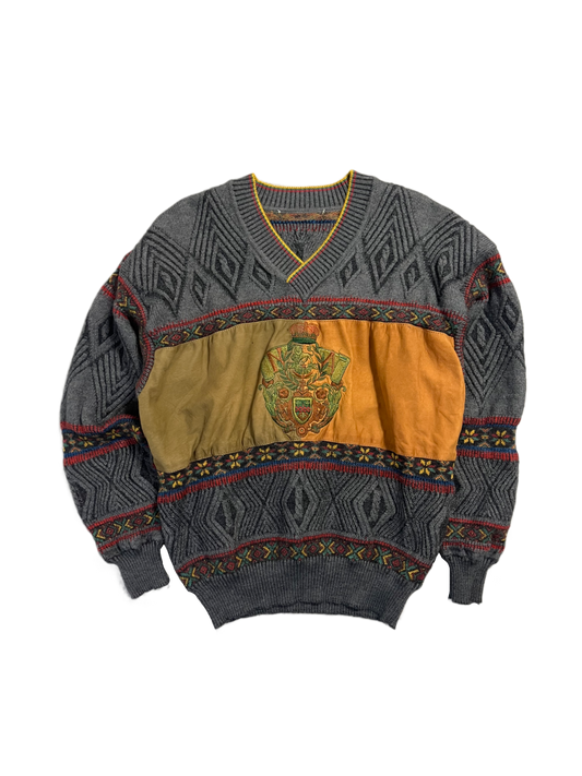 Collage Vintage Sweater Grey-forest-Color (M)