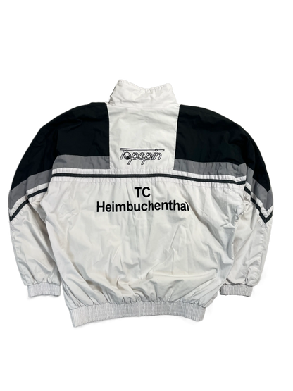 Topspin Vintage Trainings Jacke white-black (M)