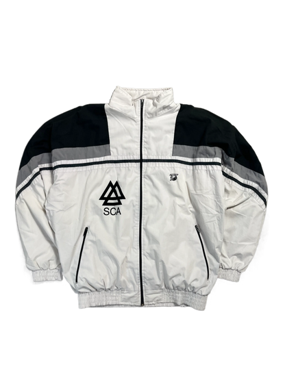 Topspin Vintage Trainings Jacke white-black (M)