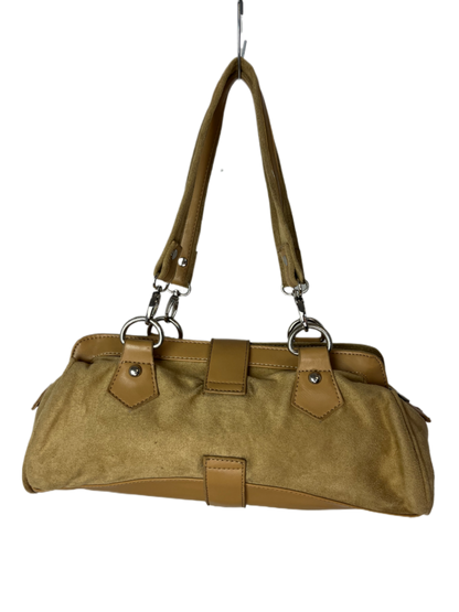 Baguette-Bag aus Wildleder