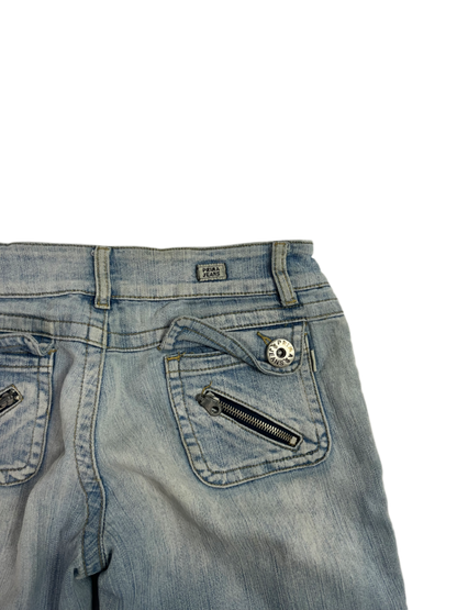 Y2k Jeans mit Schlag